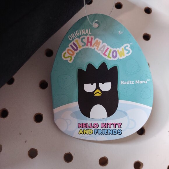 Hello Kitty and Friends Squishmallows, Badtz Maru and Keroppi, Size 8 Inch, NWT - Picture 4 of 6